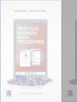 Loose Leaf for Practical Business Math Procedures with Business Math Handbook