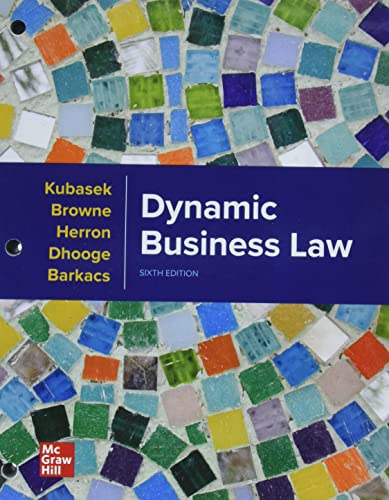 Loose Leaf for Dynamic Business Law