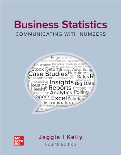 Loose Leaf for Business Statistics: Communicating with Numbers