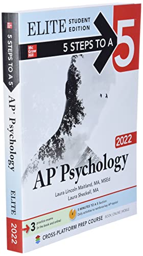 5 Steps to a 5: AP Psychology 2022 Elite Student Edition