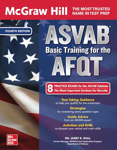 McGraw Hill ASVAB Basic Training for the AFQT, Fourth Edition