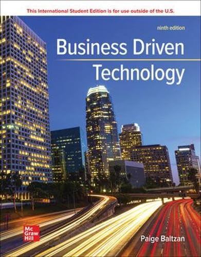 Business Driven Technology ISE