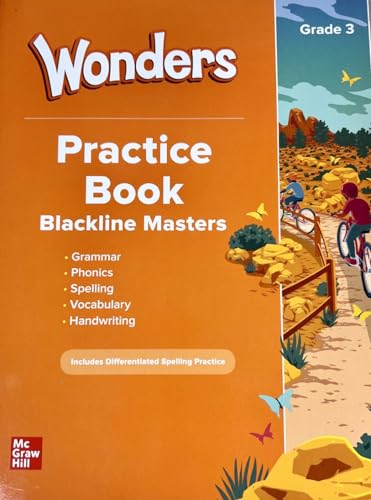 Wonders Grade 3 National Practice Book