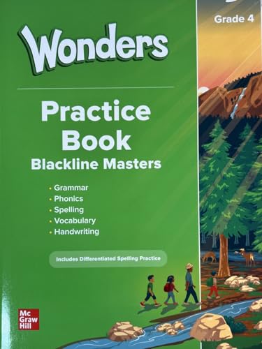 Wonders Grade 4 National Practice Book