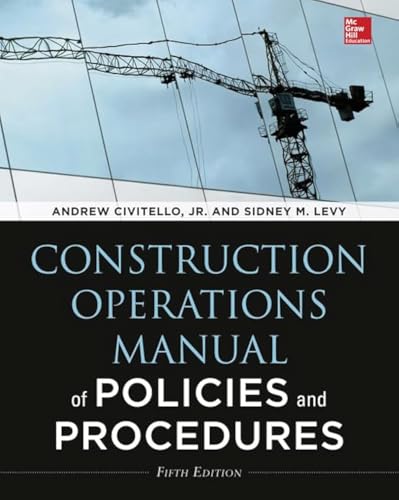 Construction Operations Manual of Policies and Procedures 5e (Pb)