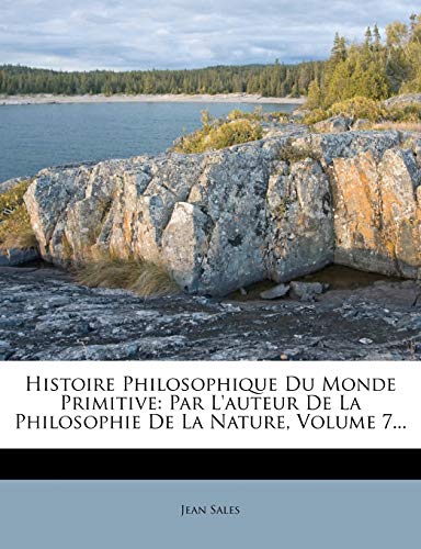 Histoire Philosophique Du Monde Primitive