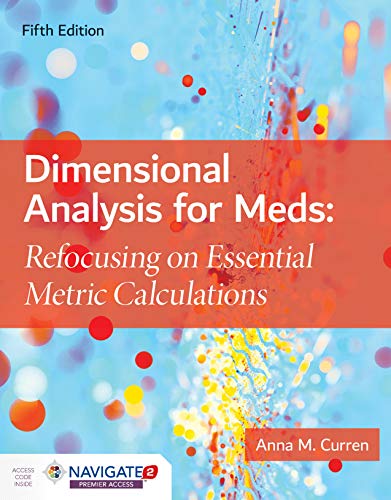 Dimensional Analysis for Meds