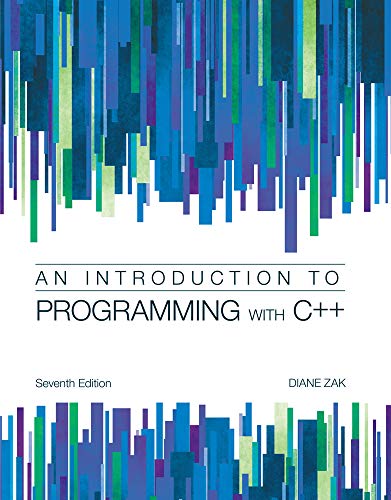 An Introduction to Programming with C++