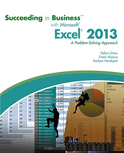 Succeeding in Business with Microsoft© Excel© 2013