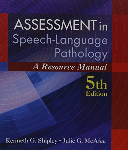 Assessment in Speech-Language Pathology