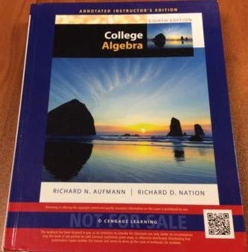 AIE College Algebra 8th.ed.