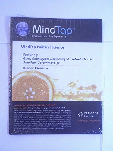 MIndTap Mind Tap access code for Gateways to