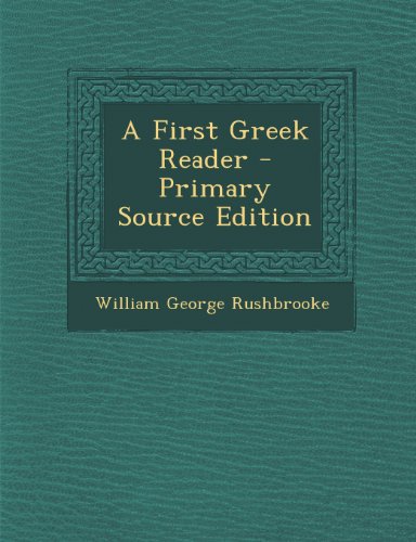 A First Greek Reader