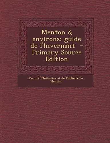 Menton & Environs