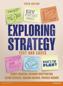 Exploring Strategy (Text and Cases), plus MyStrategyLab with Pearson eText 