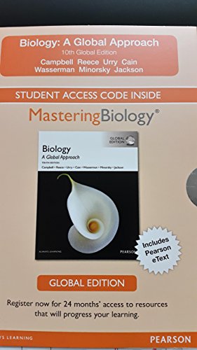 MasteringBiology with --Access Card --for Biology: A Global Approach Global Edition