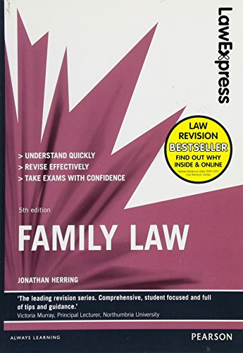 Law Express: Family Law (Revision Guide)