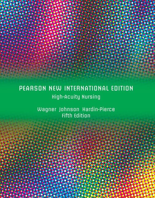 High Acuity Nursing: Pearson New International Edition