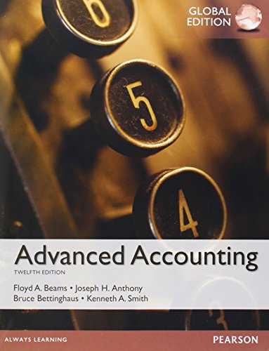 Beams: Advanced Accounting, Global Edition