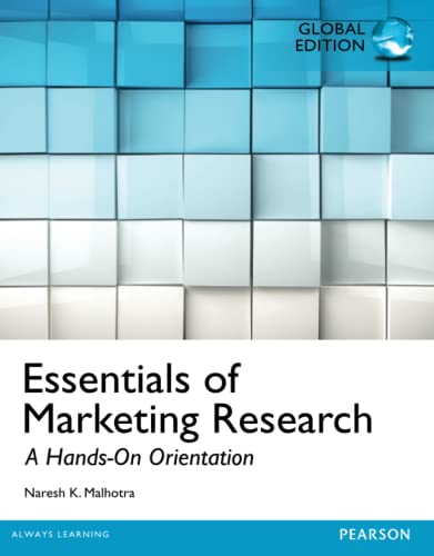 Essentials of Marketing Research, Global Edition