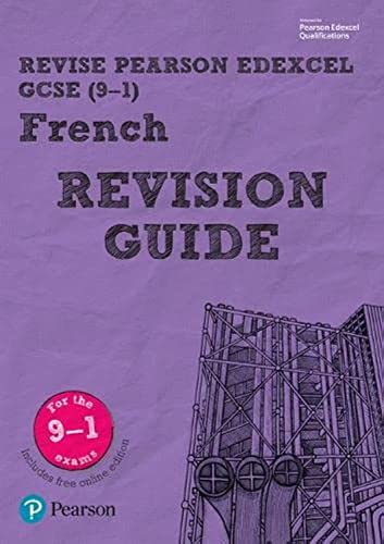 Pearson REVISE Edexcel GCSE (9-1) French Revision Guide