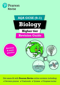 Pearson REVISE AQA GCSE Biology (Higher) Revision Guide incl. online revision and quizzes - for 2026, 2027 exams 