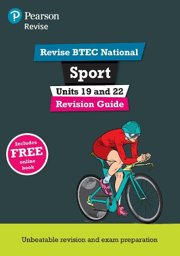 Pearson REVISE BTEC National Sport Units 19 & 22 Revision Guide incl. online revision - for 2026 exams