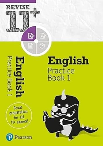 Pearson REVISE 11+ English Practice Book 1 - for 2026, 2027 exams: Ages 8 - 10+ Years