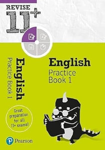 Pearson REVISE 11+ English Practice Book 1 - for the 2025 and 2026 exams: Ages 8 - 10+ Years 