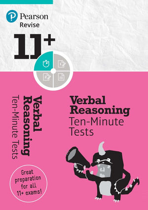 Pearson REVISE 11+ Verbal Reasoning Ten-Minute Tests - for 2027, 2028 exams