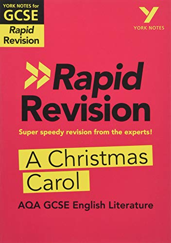 York Notes RAPID AQA GCSE (Revision Guide) A Christmas Carol - for 2026, 2027 exams