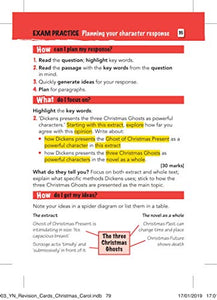 York Notes RAPID AQA GCSE (Revision Cards) A Christmas Carol - for 2026, 2027 exams 