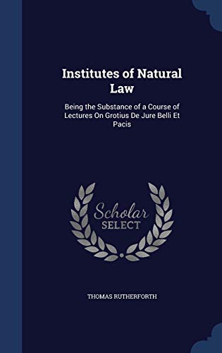 Institutes of Natural Law