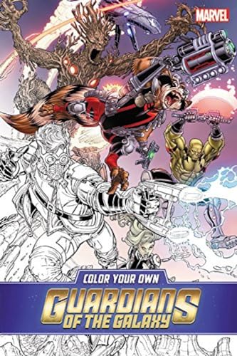 Color Your Own Guardians of the Galaxy