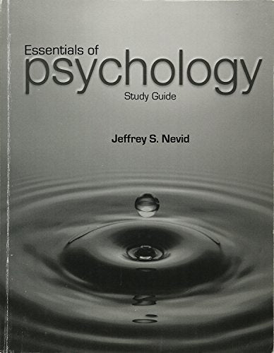 Essentials of Psychology Study Guide