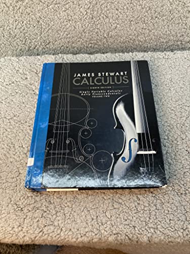 Single Variable Calculus : Early Transcendentals, Volume II