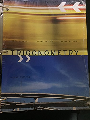 TRIGONOMETRY 2ND EDITION (Loose Leaf)