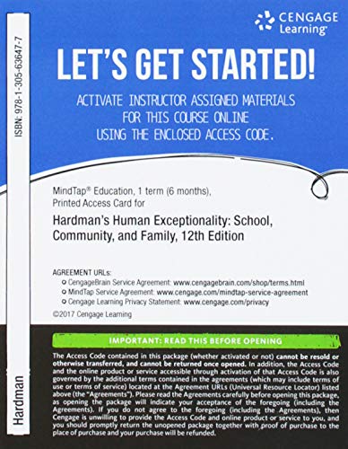 Human Exceptionality
