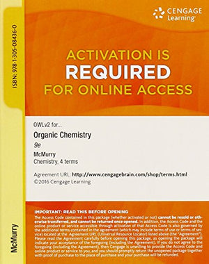 Bundle: Organic Chemistry, 9th, Loose-Leaf + Owlv2, 4 Terms (24 Months) Printed Access Card