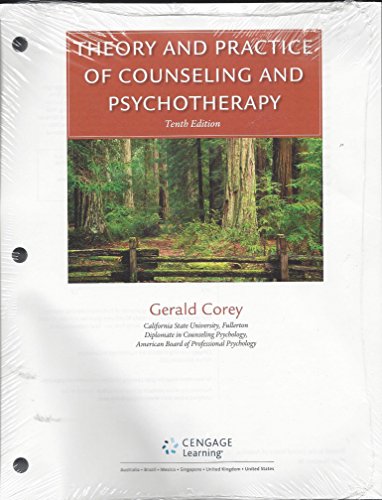 Theory and Practice of Counseling and Psychotherapy