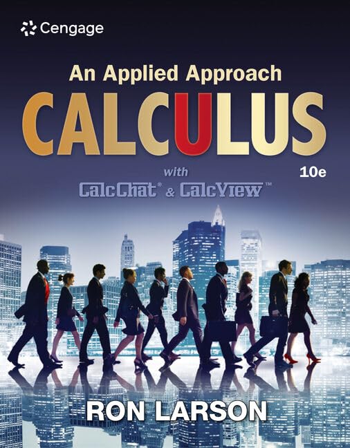 Calculus : An Applied Approach