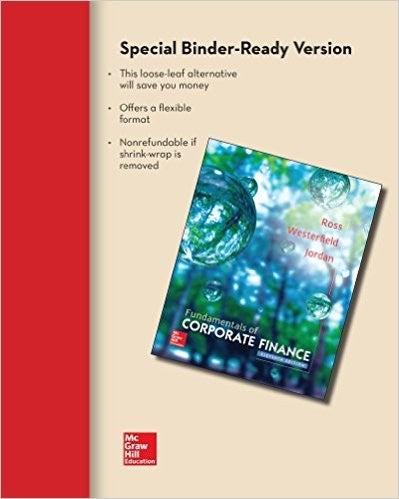 Fundamentals of Corporate Finance (Special Edition for Rutgers Business School)