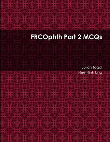 Frcophth Part 2 MCQS