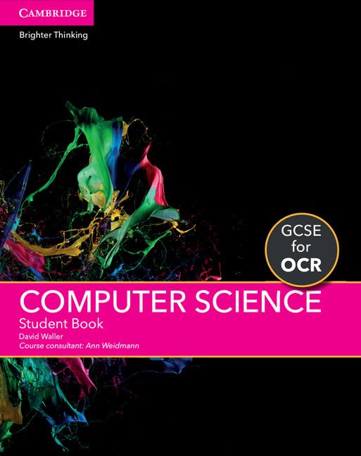 GCSE Computer Science for OCR Student Book