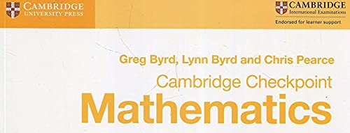 Cambridge Checkpoint Mathematics Skills Builder Workbook 7