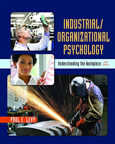 Industrial/Organizational Psychology