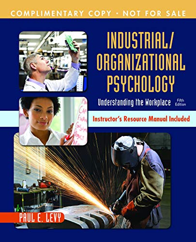INDUSTRIAL/ORGANIZATIONAL PSYCHOLOGY 5TH.ED. I.E.