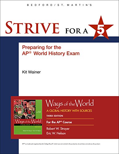 Strive for a 5 for Ways of the World for Ap(r)