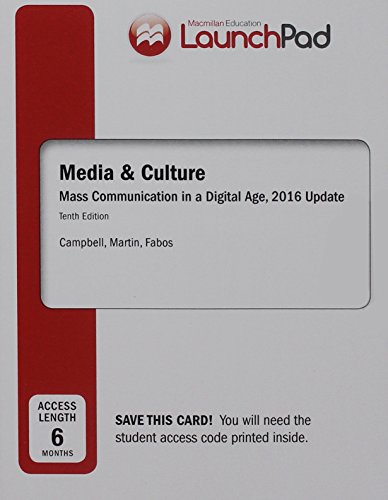 Media & Culture 2016 Update