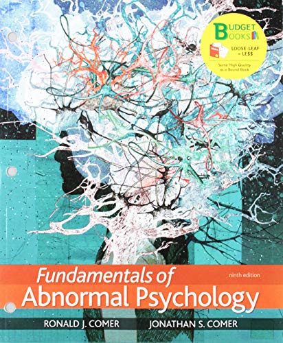 Loose-Leaf Version for Fundamentals of Abnormal Psychology